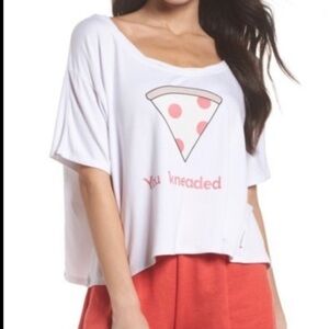 The Laundry Room “You Kneaded Me” Cropped Tee